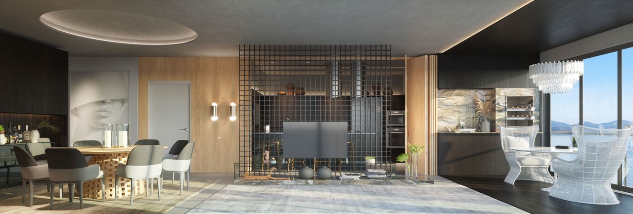 Apto em Construção em itapema/SC bairro Meia Praia, com 205m², com 4 suítes, 3 vagas de garagem, área de lazer completa
