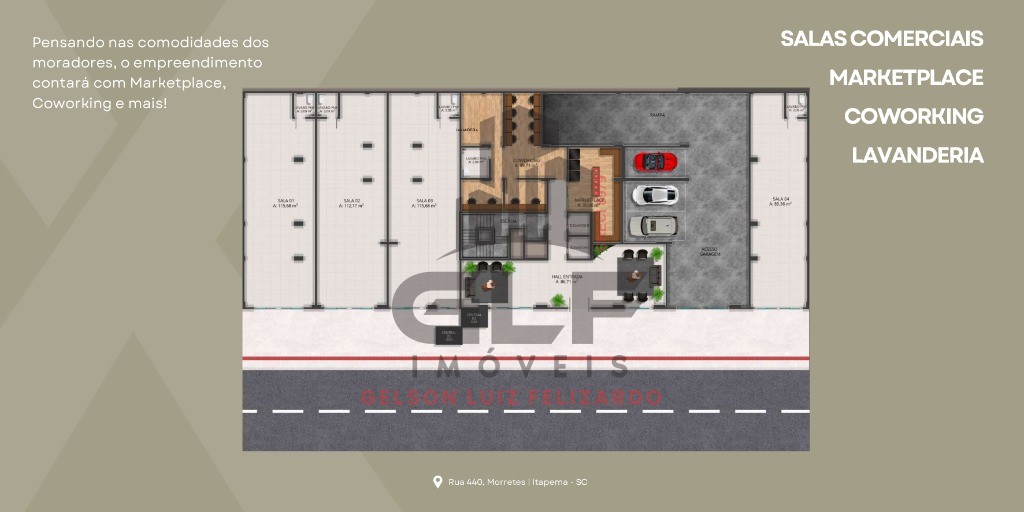 Apartamento Lançamento na cidade de Itapema/SC no bairro Morretes, com 2 Suítes e 1 Vaga de garagem, com Lazer Completo. Bem localizado. Investimento