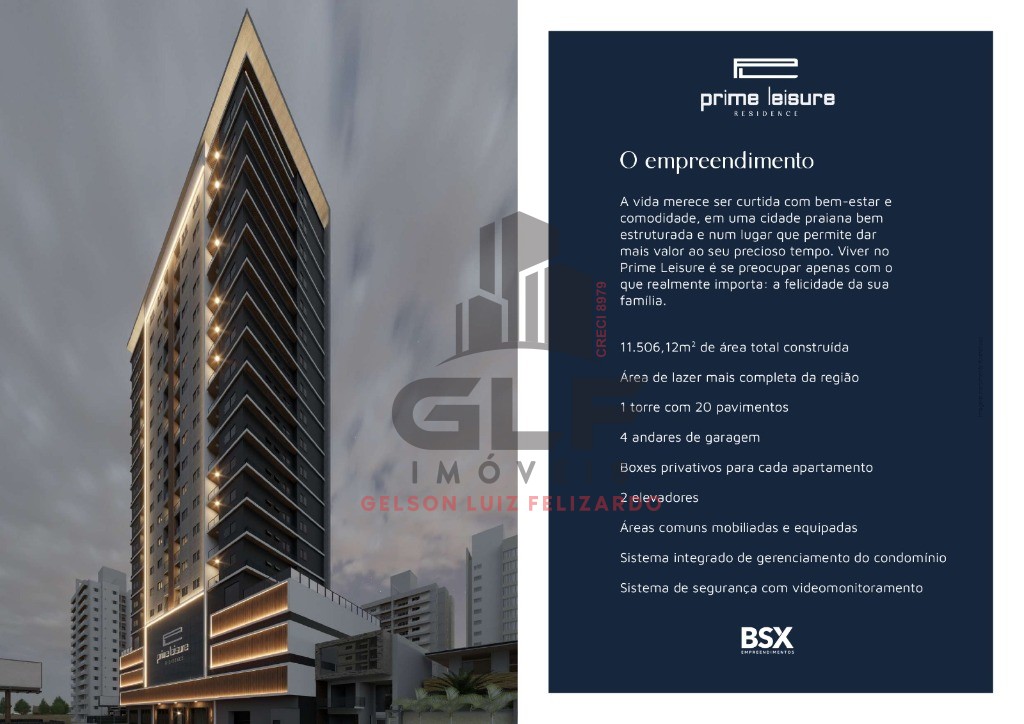 Apto a venda em itapema Bairro Morretes, Entrega em Dezembro/26, área de 69,37m² privativo