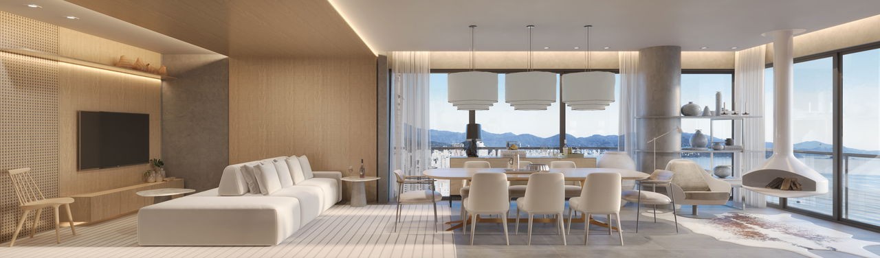 Apto em Construção em itapema/SC bairro Meia Praia, com 205m², com 4 suítes, 3 vagas de garagem, área de lazer completa