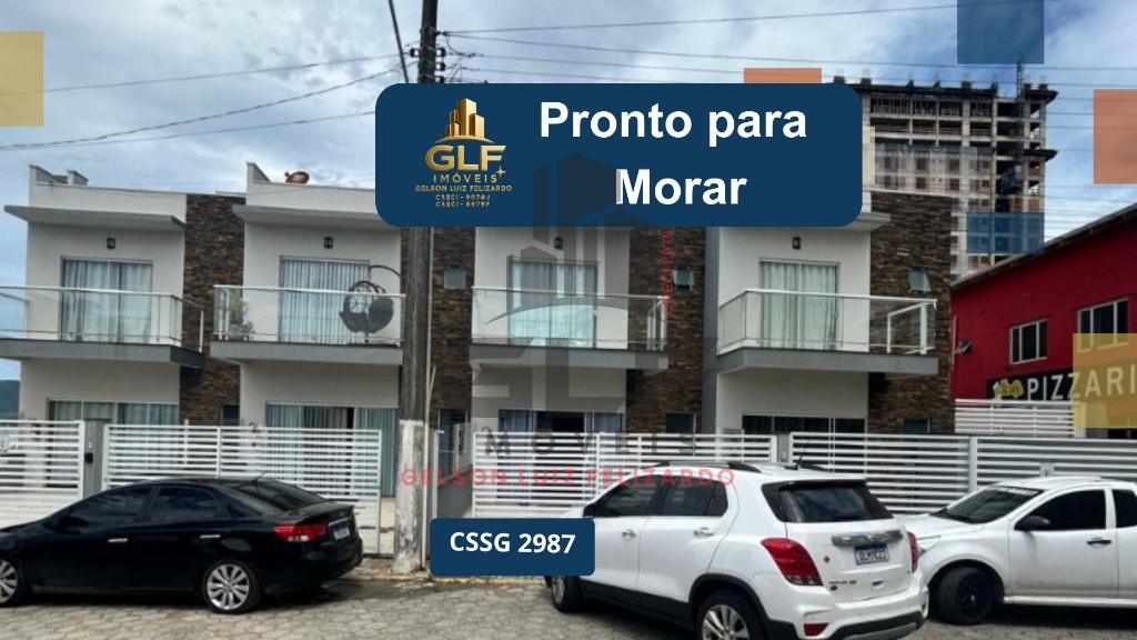 Sobrado Pronto Alto Padrão Frente Mar à venda na cidade de Porto Belo/SC, Casa com 3 dormitórios/ 1 Suíte e 2 Vagas de Garagem. Bem Localizada