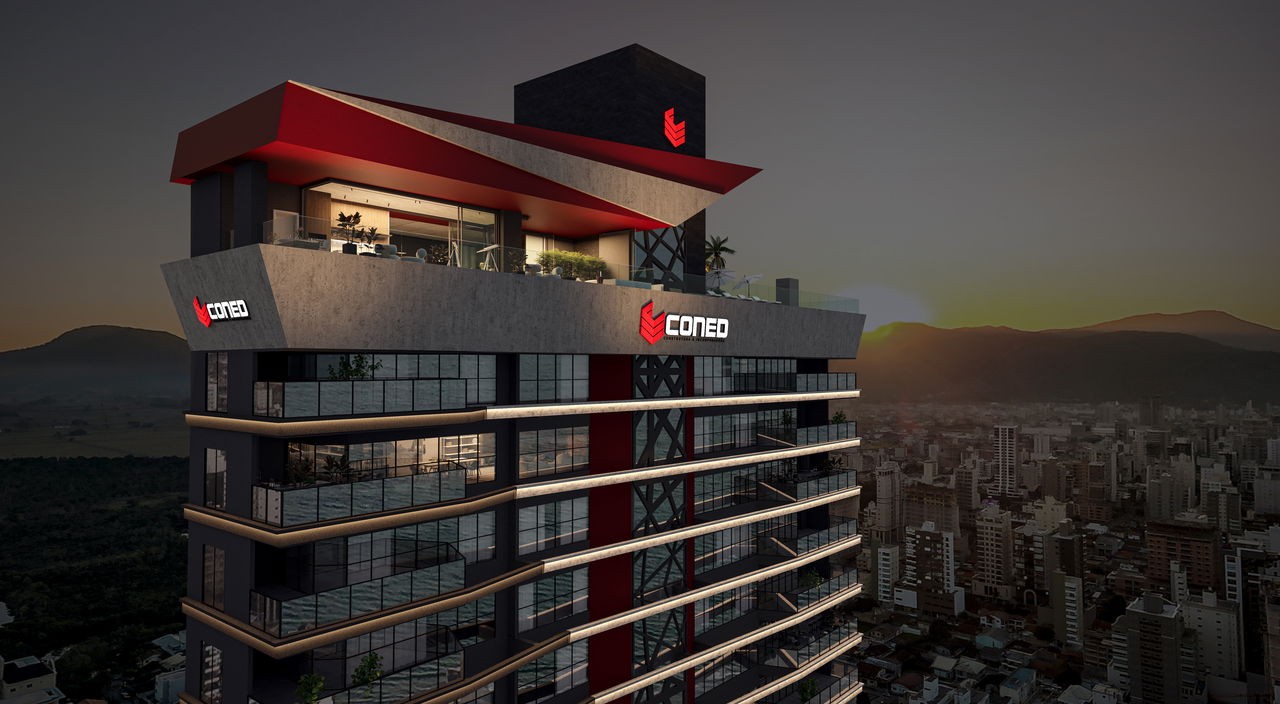 Apto Pré Lançamento em Itapema/SC bairro Meia Praia, com 173m² área privativa sendo, 4 suítes, 3 vagas de garagem, área de lazer completa