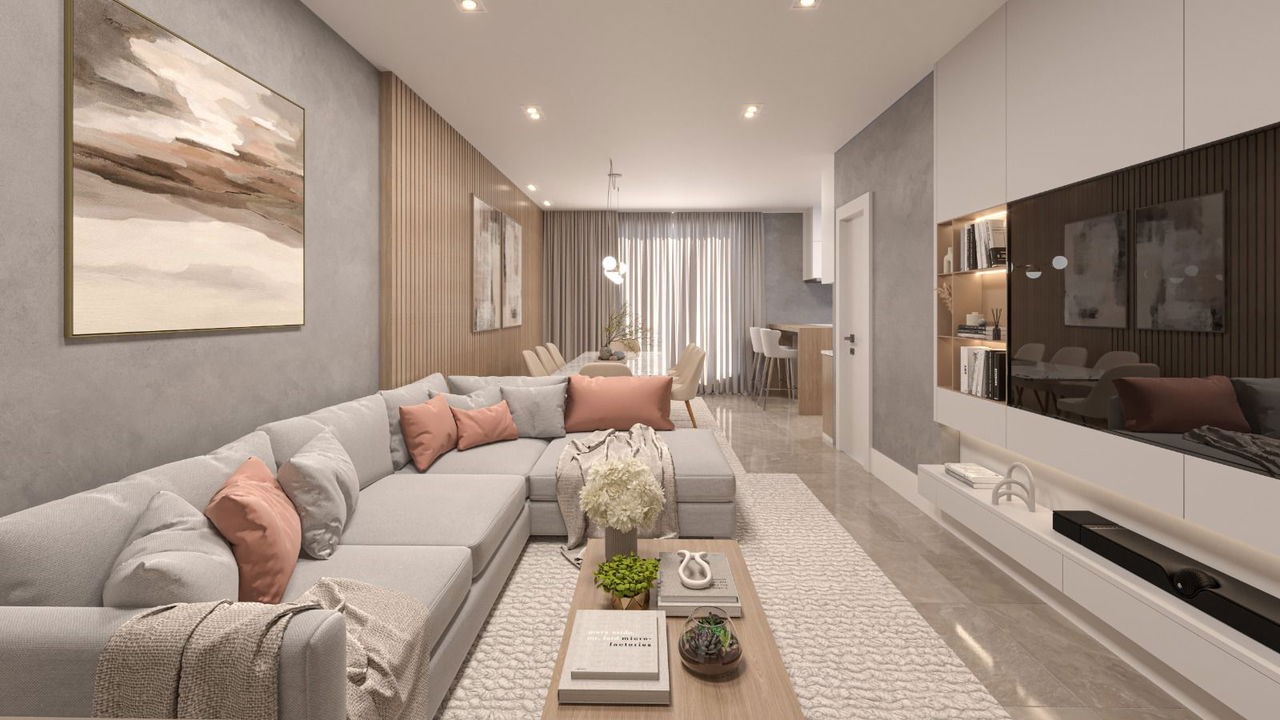 Apto em Construção em Balneário Camboriú, com 107,51m² área privativa, sendo 3 suítes, 2 vagas de garagem, área de lazer completa