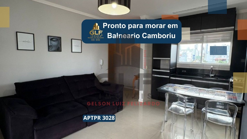 Apartamento pronto bem localizado, em balneario camboriu, ap