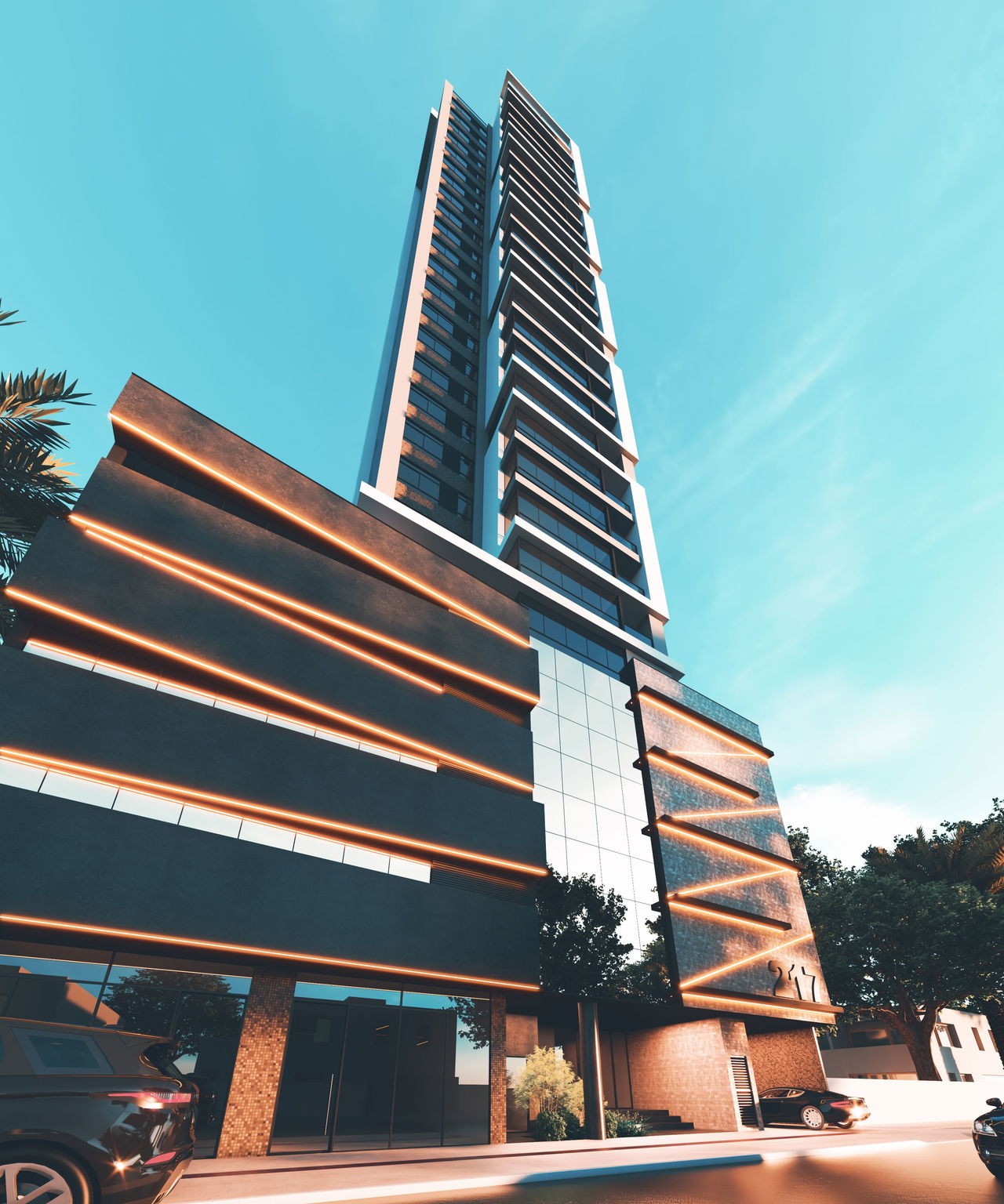 Apto em Construção em Balneário Camboriú, com 172,18m² área privativa, sendo 4 suítes, 3 vagas de garagem, área de lazer completa