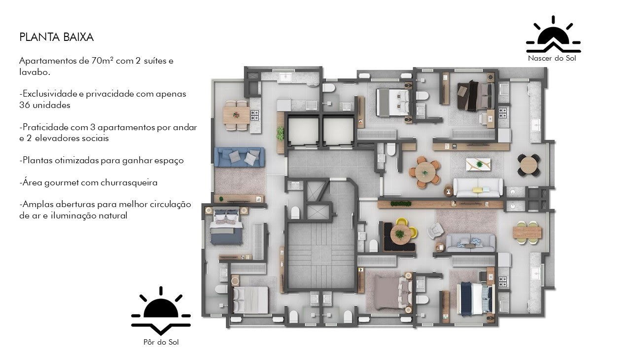 Apto Pronto na cidade de Itapema/SC no bairro Morretes, com 2 Suítes e 1 Vaga de garagem, com Lazer Completo. Bem localizado. Investimento