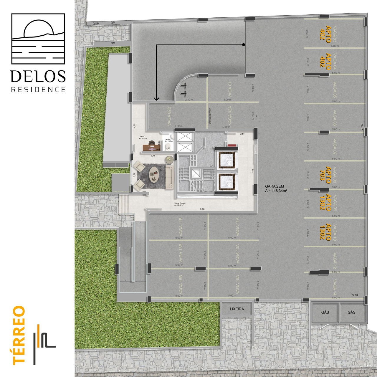 Apto em Construção em Camboriú, com 106,99m² área privativa, sendo 3 suítes, 2 vagas de garagem, área de lazer completa - foto 36