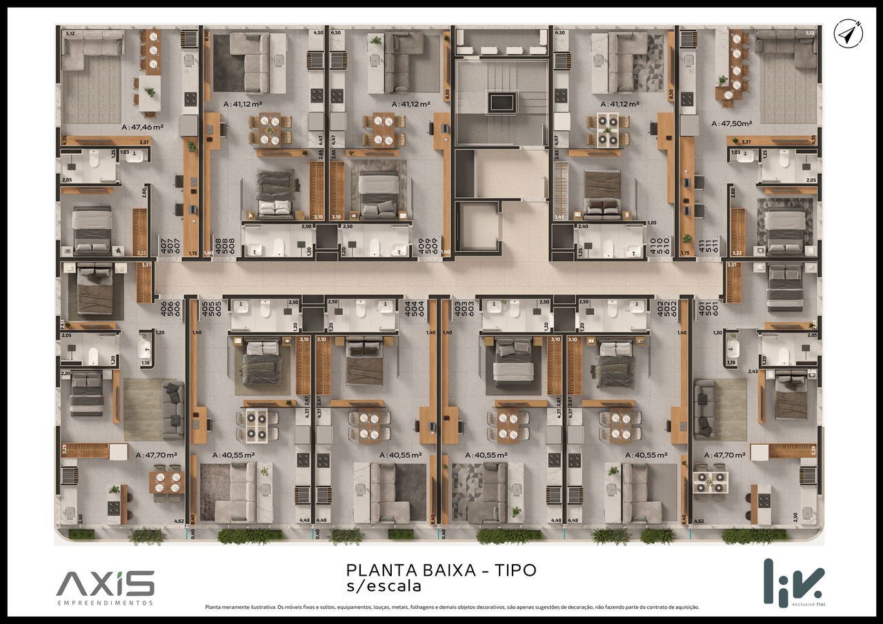 Apto Pronto em Bombinhas/SC com 87,94m² área privativa sendo 2 suítes 2 vaga de garagem, área de lazer completa