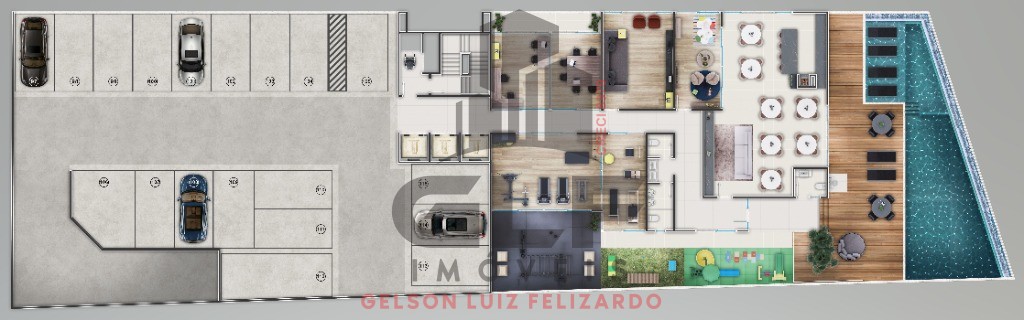 Apto em Construção em Camboriú, com 89,61m² área privativa, sendo 2 suítes 1 vaga de garage, área de lazer completam