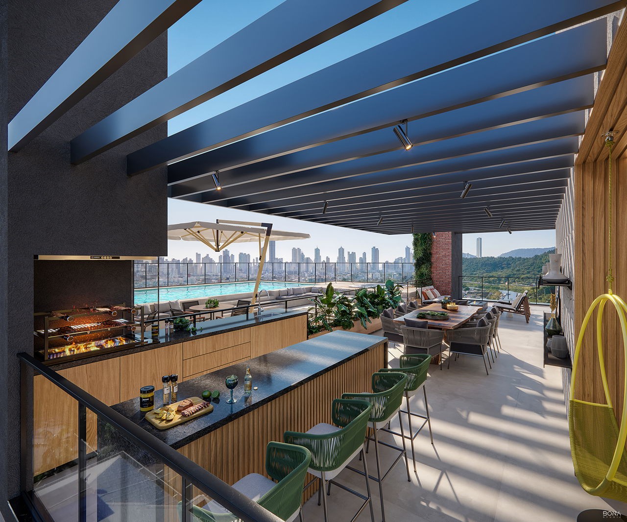 Apto em construção em balneário camboriú, com 67m² área priv - foto 7