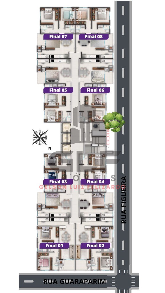 Apto em Construção em Camboriú, com 89,61m² área privativa, sendo 2 suítes 1 vaga de garage, área de lazer completam