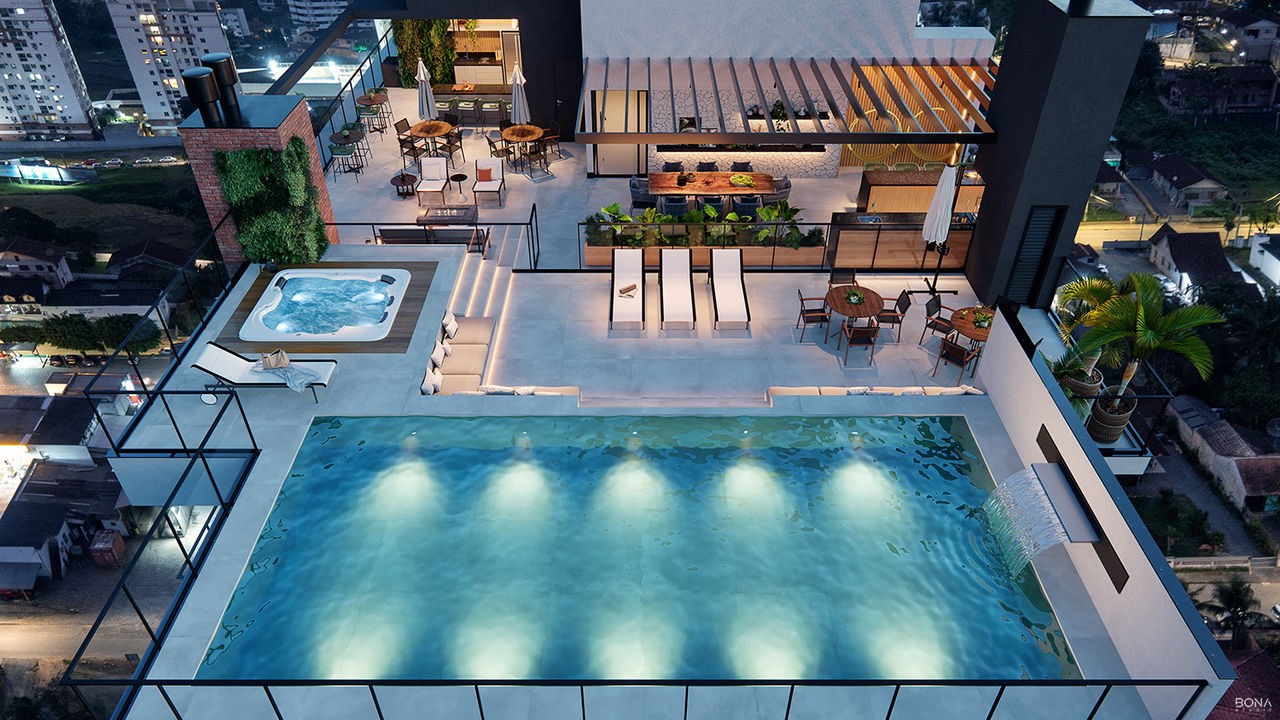 Apto em construção em balneário camboriú, com 67m² área priv - foto 4