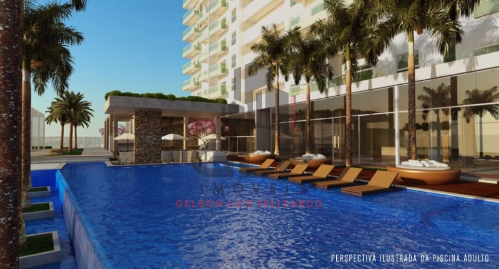 Studio Pronto Praia Brava em Itajaí, Grande Oportunidade, Residencial Riviera, área de lazer com piscina