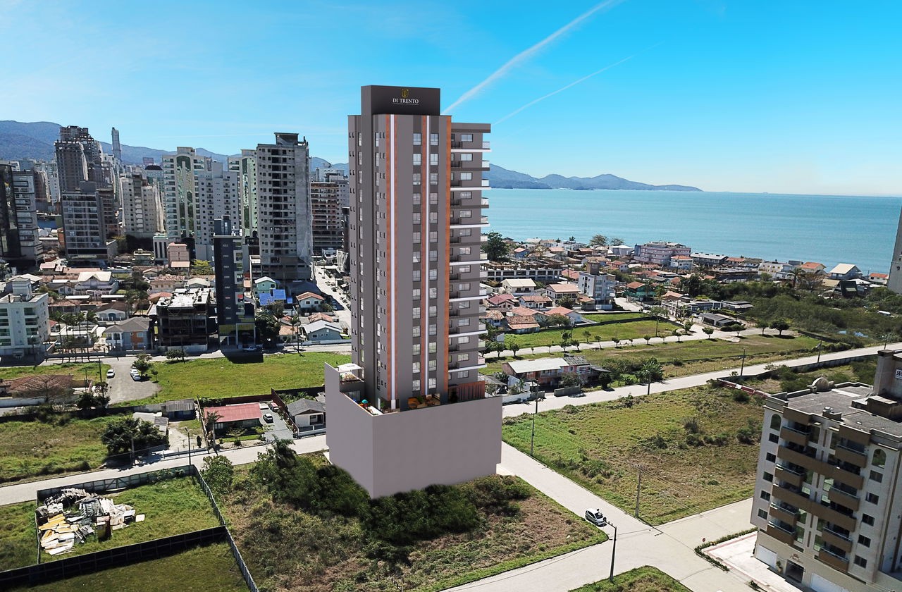 Apto em Construção em Porto Belo, com 128,78m² área privativa sendo 3 suítes, 2 vagas de garagem, área de lazer completa