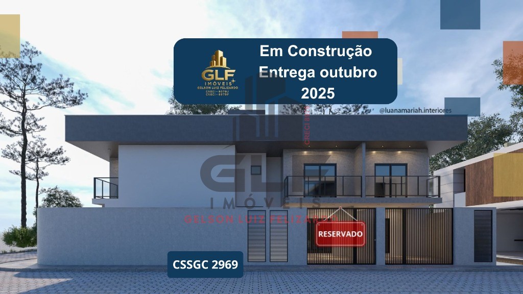 Casa Sobrado Geminada à venda na cidade de Itapema/SC no bairro Morretes, com 2 Suítes e 1 Vaga de Garagem. Bem localizado perto da Praia de Itapema