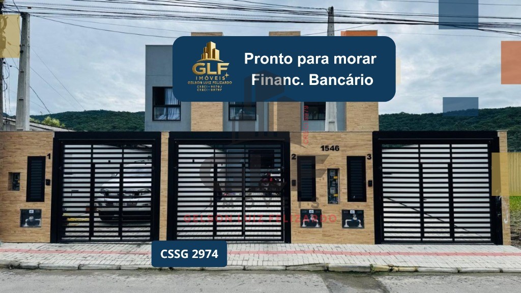 Casa Sobrado Geminado Pronto à venda na cidade de Itapema/SC no bairro Morretes, com 2 Suítes e 2 Vagas de Garagem. Bem Localizado