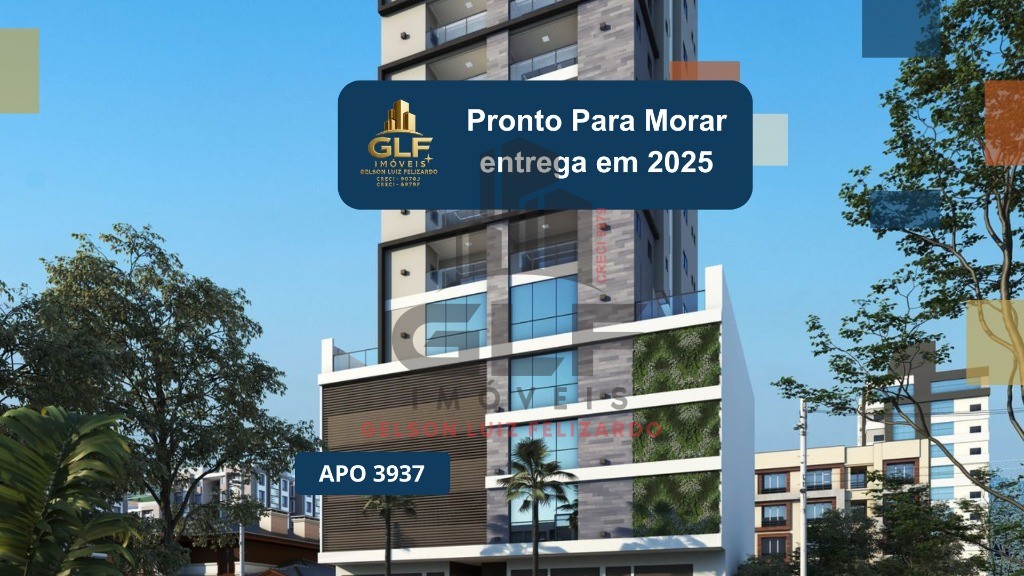 Apto Pronto em Itapema/SC bairro Meia Praia, com 105,85m²área privativa sendo 3 suítes, 2 vagas de garagem, área de lazer completa