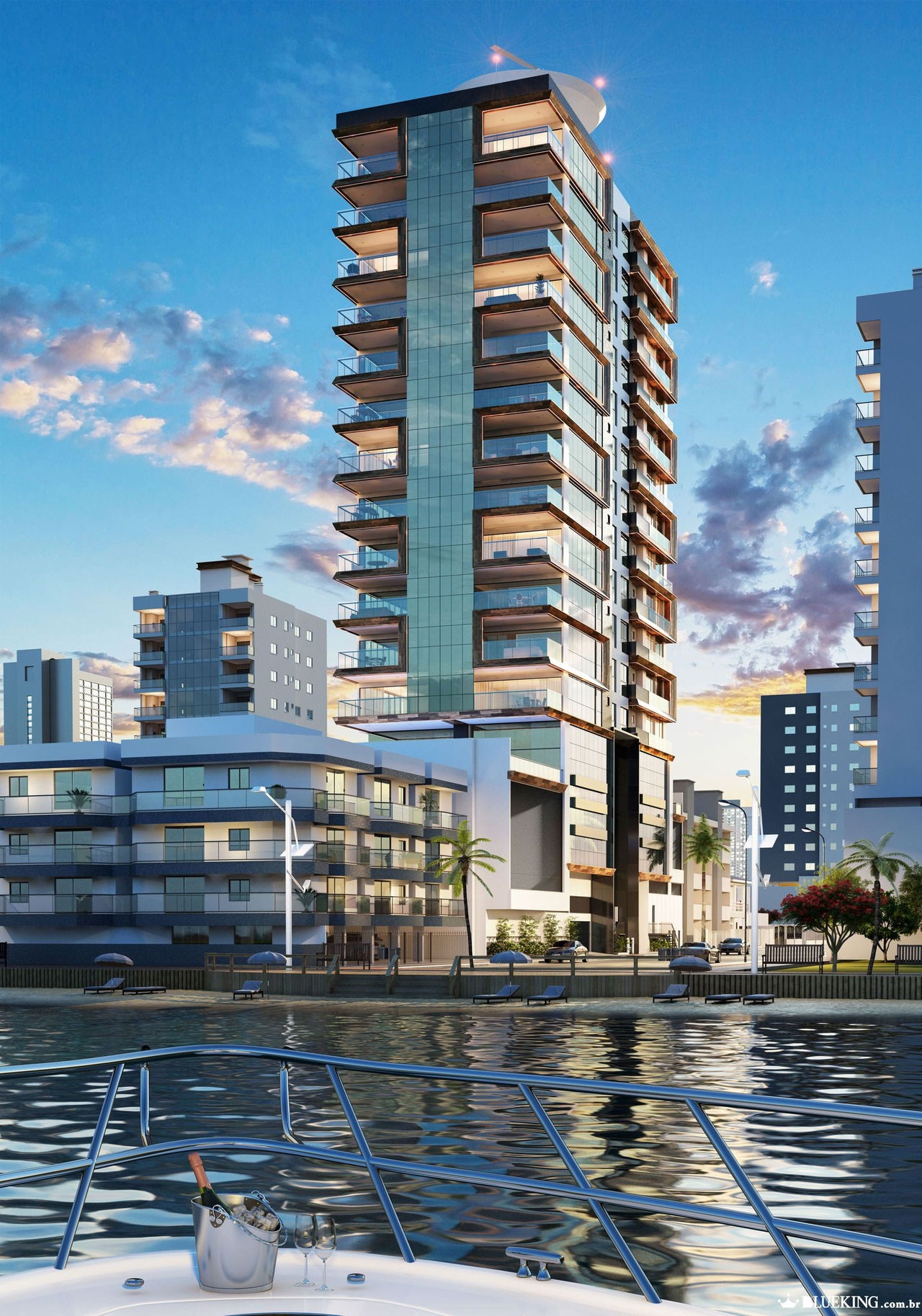 Apto Pronto em Itapema/SC bairro Meia Praia, 213m² área privativa sendo 4 suítes, 3 vagas de garagem, área de lazer completa