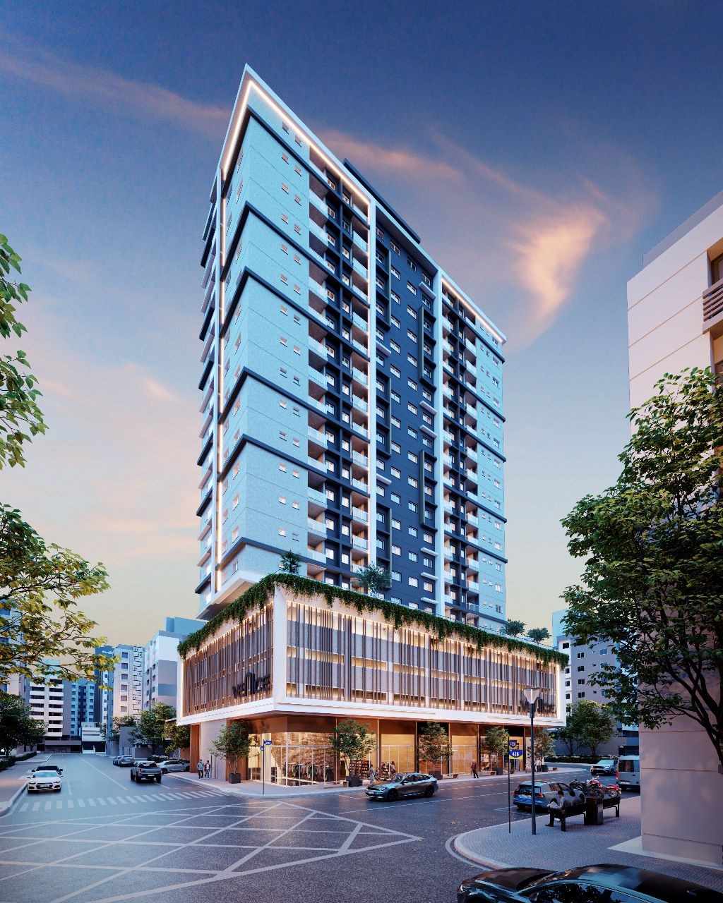 Apto em construção em itapema/sc bairro morretes, com 69,92m