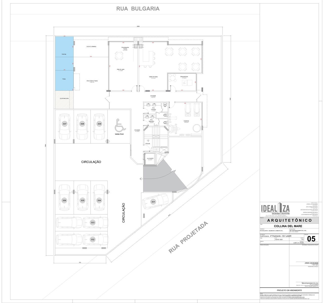 Apto em construção em balneário camboriú, com 65m² área priv