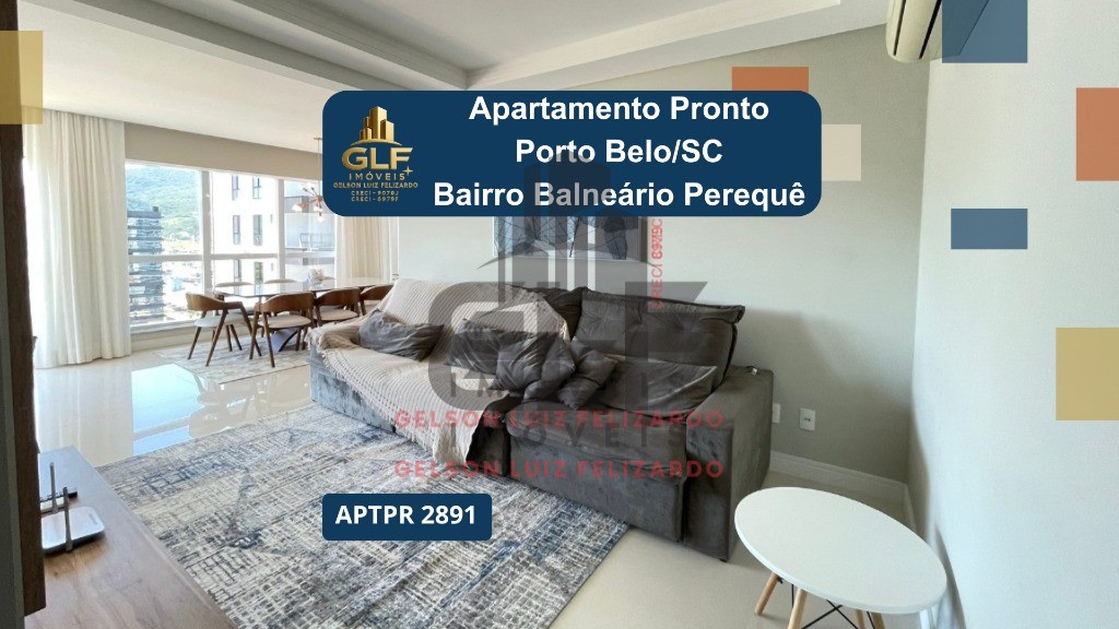 Apartamento Lançamento Alto Padrão na cidade de Porto Belo/SC no bairro Pereque, 3 Suítes e 2 Vagas de garagem, com Lazer Completo