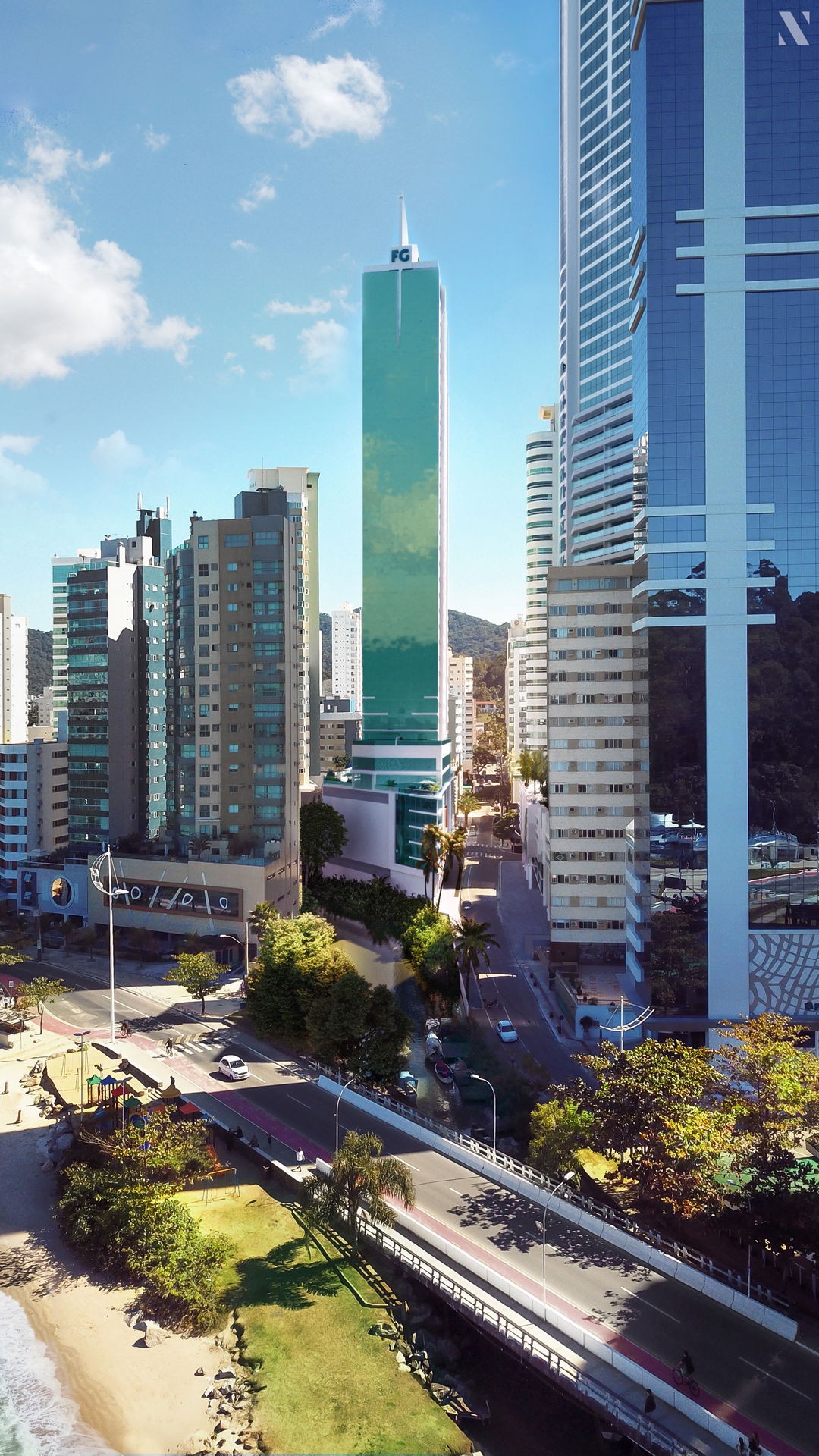 Apto pronto em Balneário Camboriú, com 233,22m² área privativa, sendo 4 suítes, 4 vagas de garagem, área de lazer completa
