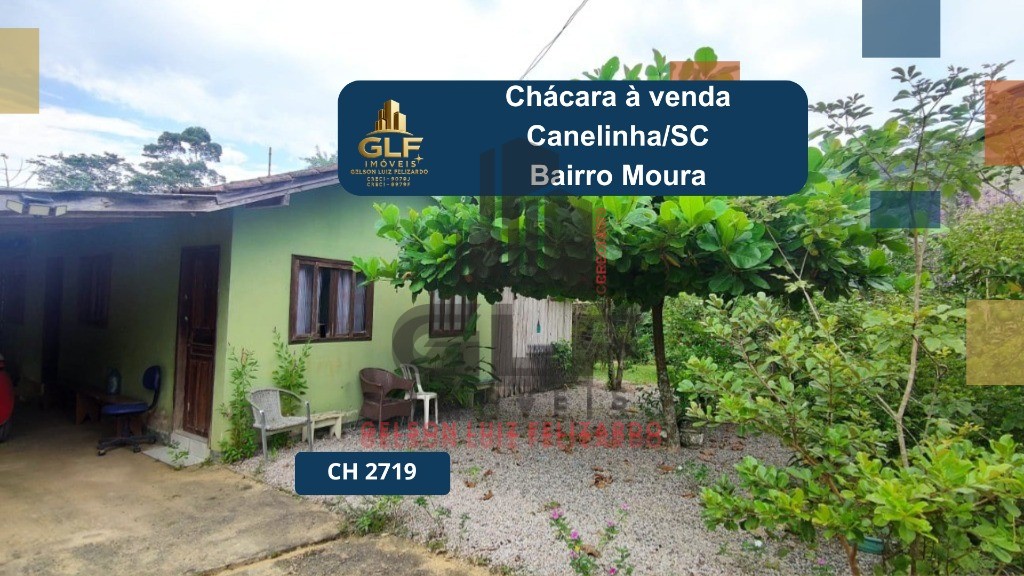 Chácara a venda na cidade de canelinha/sc no bairro moura, c