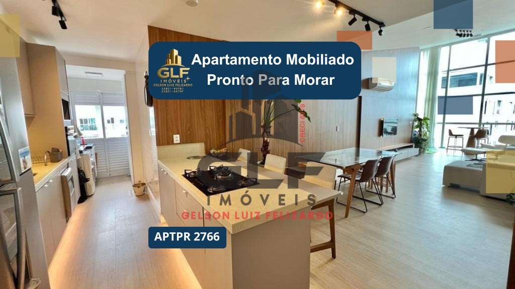 Apartamento Mobiliado de Alto Padrão em Itajaí/SC, Bairro Praia Brava, Com 3 Quartos, Sendo 1 Suíte.