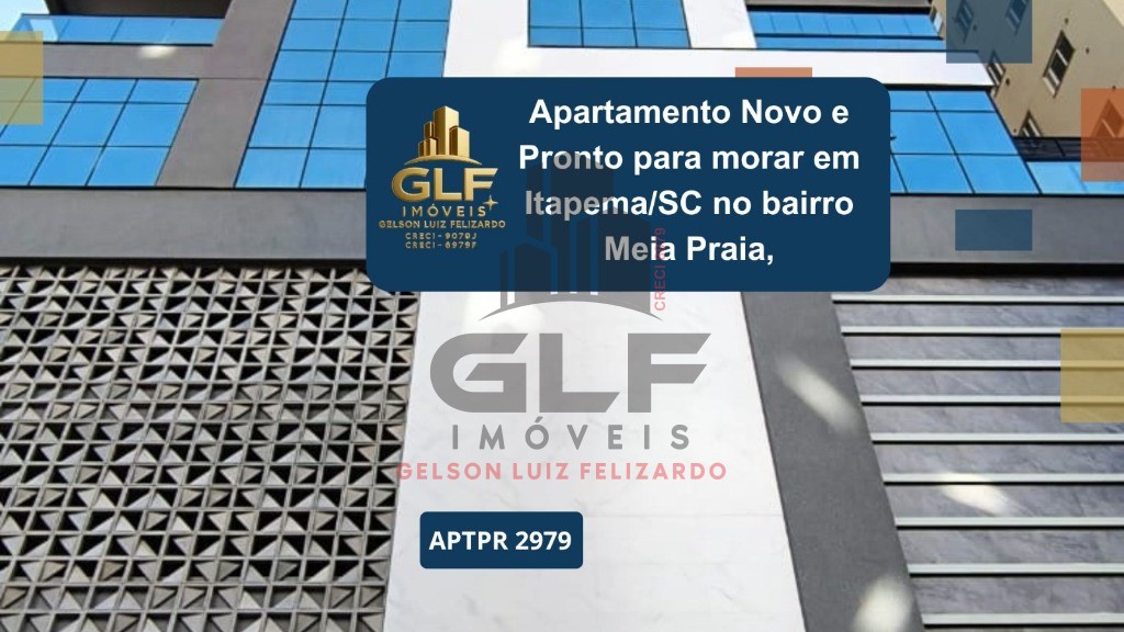 Apartamento Novo e Pronto para morar em Itapema/SC no bairro Meia Praia, com 129m², 3 Suítes e 2 Vagas de garagem, com Lazer Completo. Bem localizado
