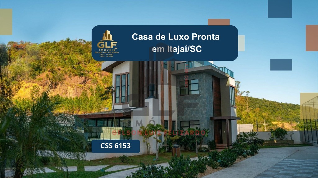 Casa de luxo na cidade de itajaí/sc, no bairro ressacada, co
