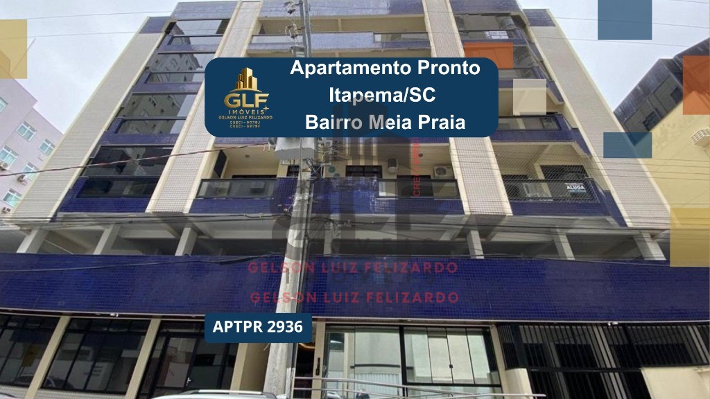 Apartamento de Pronto em Itapema/SC, no bairro Meia Praia, com 3 Dormitórios/1 Suíte e 2 Vagas de Garagem. 150m do Mar. Localização Privilegiada.