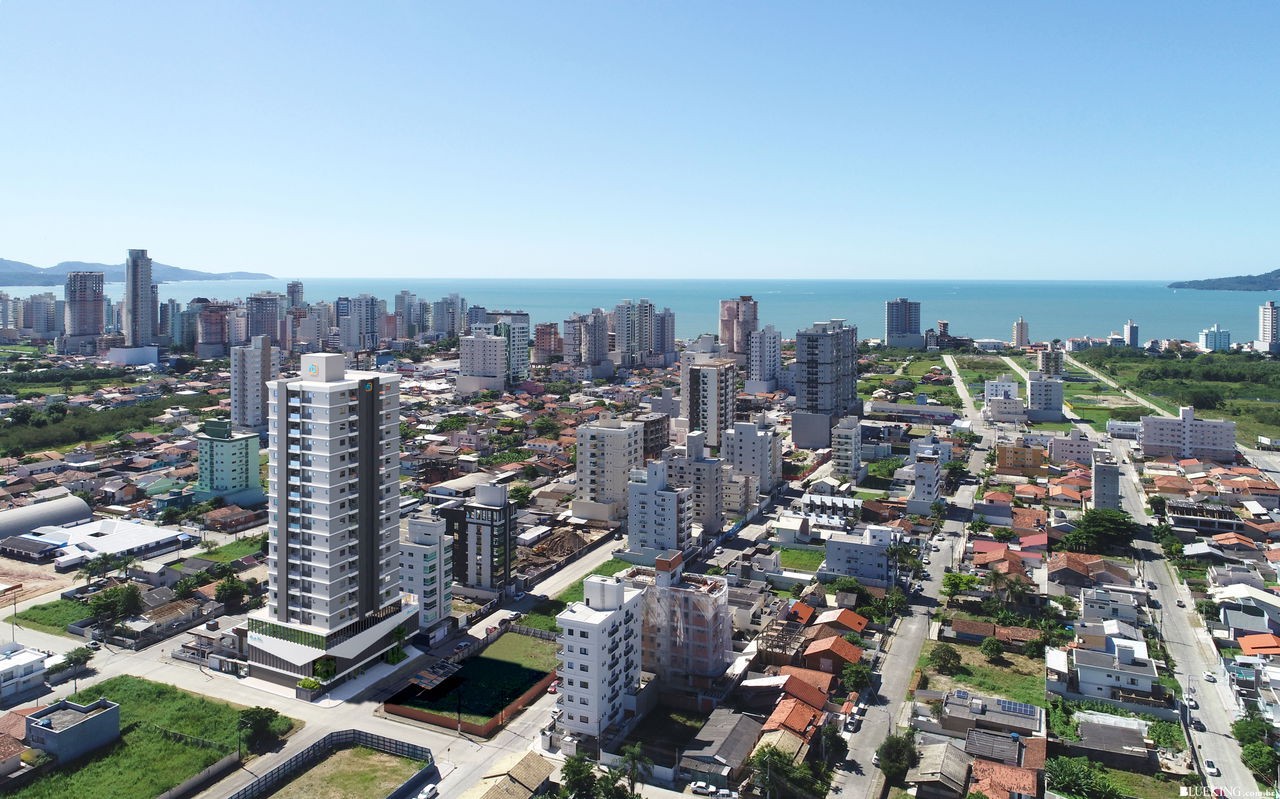 Apto em Construção em Porto Belo, com 75m² área privativa sendo, 2 suítes, 1 vaga de garagem, área de lazer completa