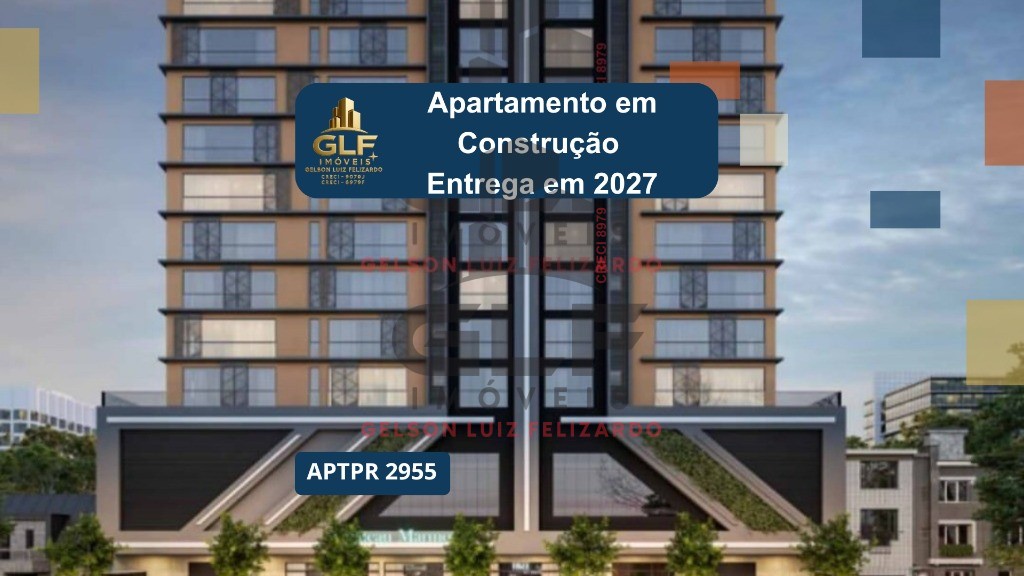 Apartamento em Construção Alto Padrão na cidade de Porto Belo/SC no bairro Pereque, 2 Suítes e 2 Vagas de garagem. 108m². Localização privilegiada