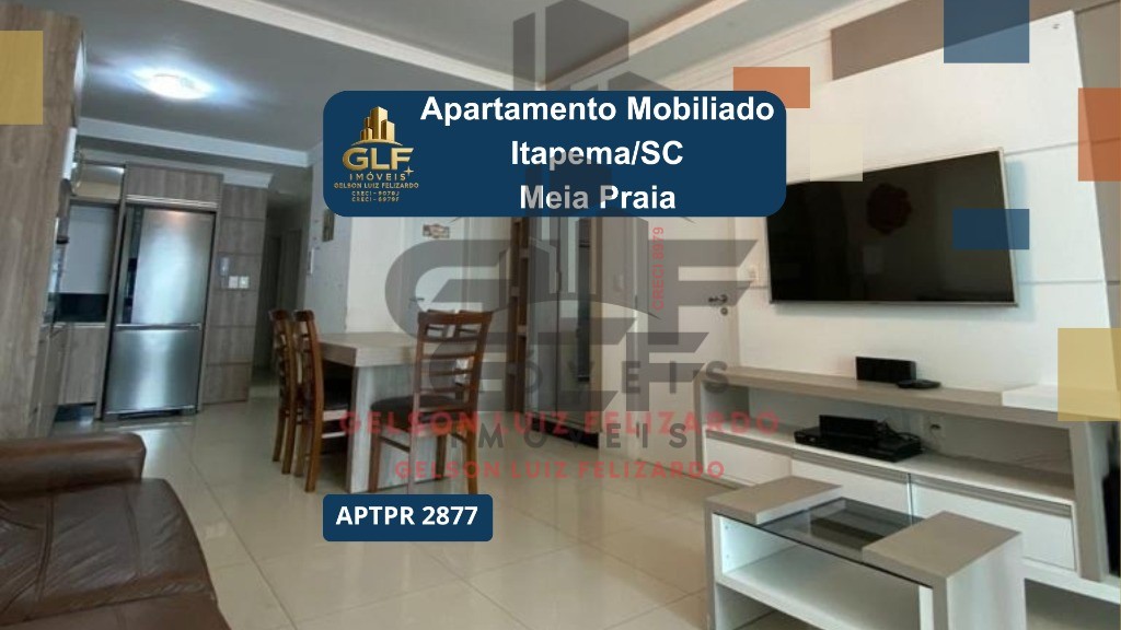 Apartamento mobiliado pronto para morar na cidade de itapema