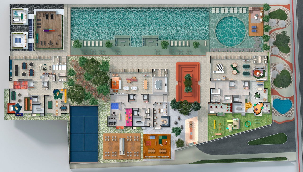 Apto em construção em itajaí, com 121m² área privativa com 3