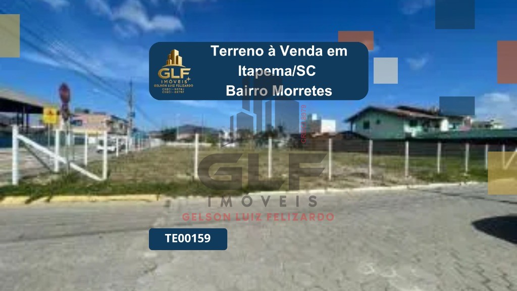 Terreno a venda em Itapema/SC bairro Morretes, com 1,200m² de área, aproveite essa oportunidade
