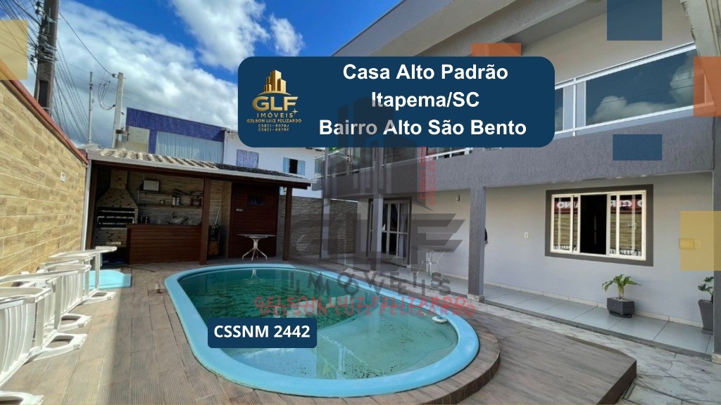 Casa alto padrão na cidade de itapema/sc, no bairro alto são