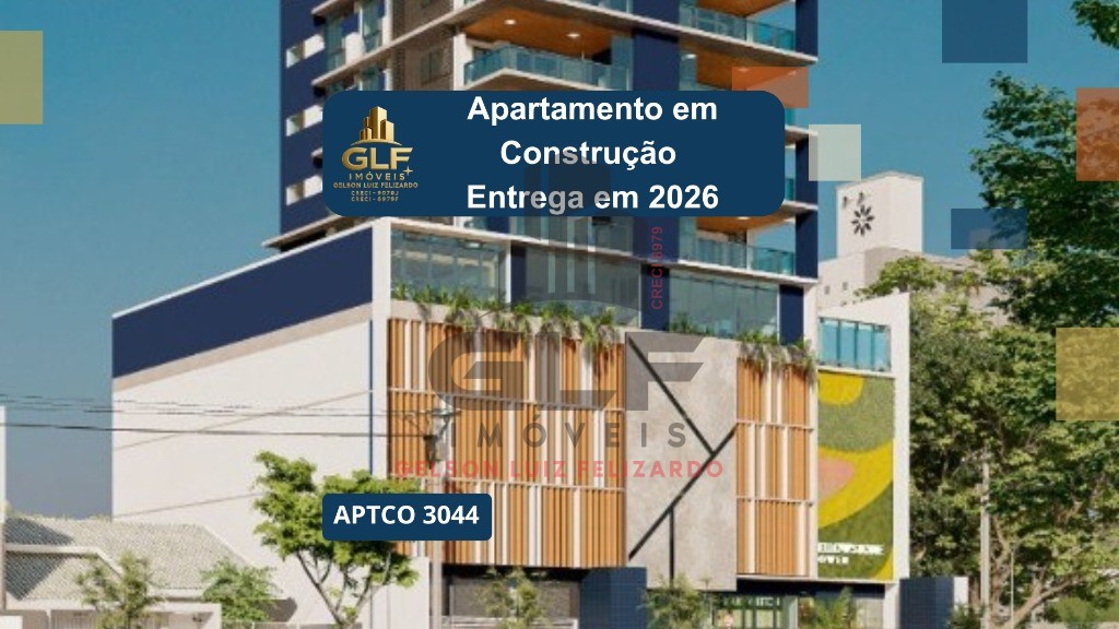 Apartamento em construção com 111,51m² no ed,yellowstone, ap