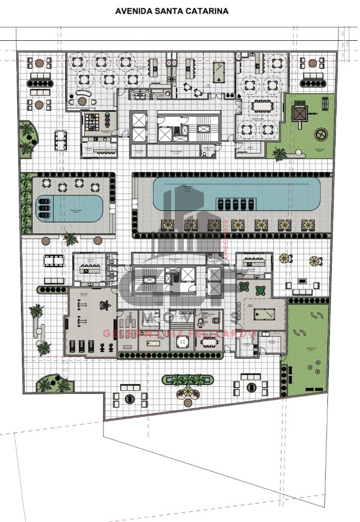 Apto Pré Lançamento em Itapema/SC bairro Jardim Praia Mar, com 69,90m² área privativa, com 2 dormitórios, 1 vaga de garagem, área de lazer completa