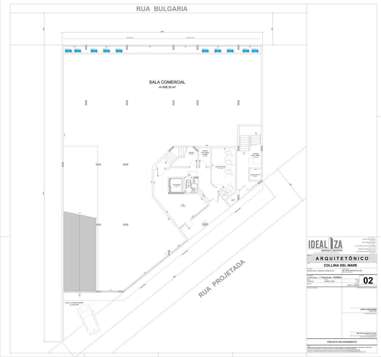 Apto em construção em balneário camboriú, com 65m² área priv