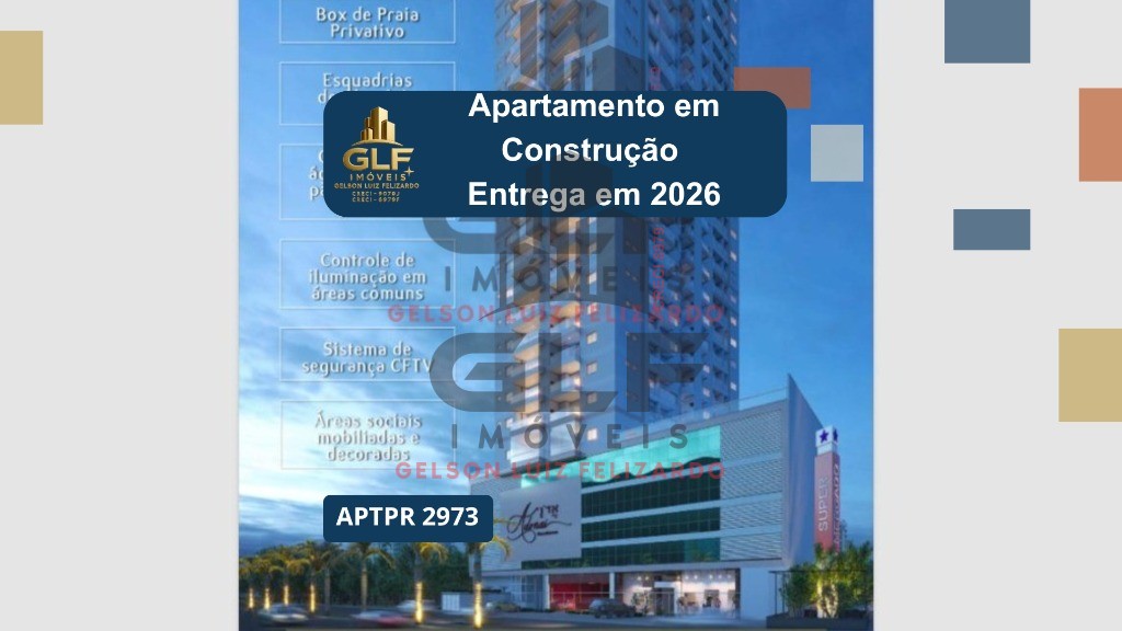 Apartamento em construção em itapema/sc, com 3 suítes e 2 va