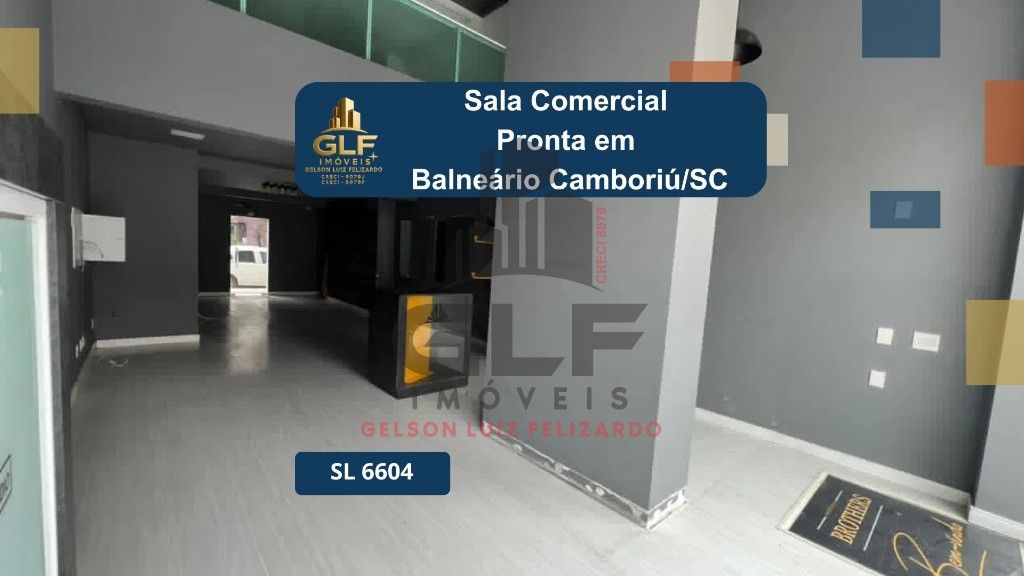 Oportunidade única: sala comercial de 101m² no centro de bal