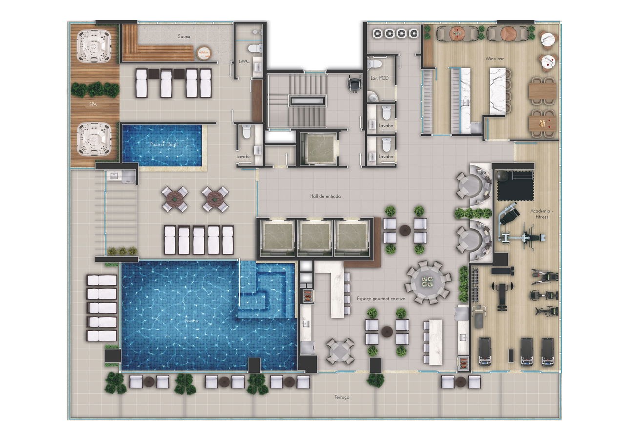 Apartamento em Construção à venda no Centro de Itapema-SC: 4 quartos, 4 suítes, 5 banheiros, 3 vagas de garagem, 238,43m² de área