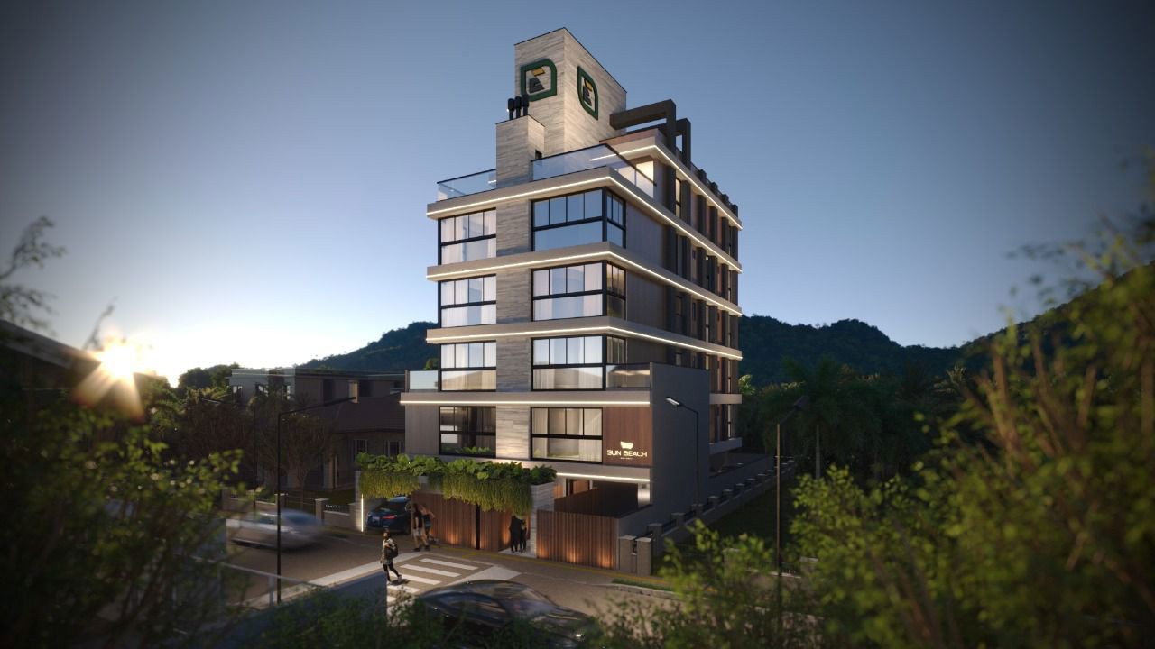 Apartamento em Construção em Bombinhas/SC com 81,45m² área privativa sendo 2 suítes, 1 caga de garagem