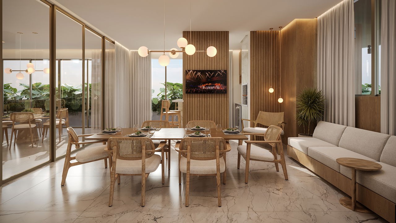 Apartamento em Construção em Itapema/SC com 140m² área privativa, sendo 3 suítes, 2 vagas de garagem, área de lazer completa