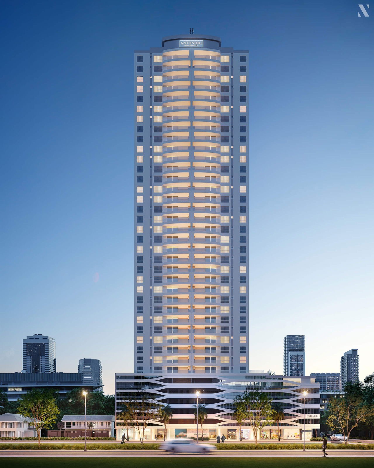 Apartamento Pronto na cidade de Itapema/SC no bairro Meia Praia, 3 dormitórios e 1 Vaga de garagem, com Lazer Completo. Bem localizado. Investir