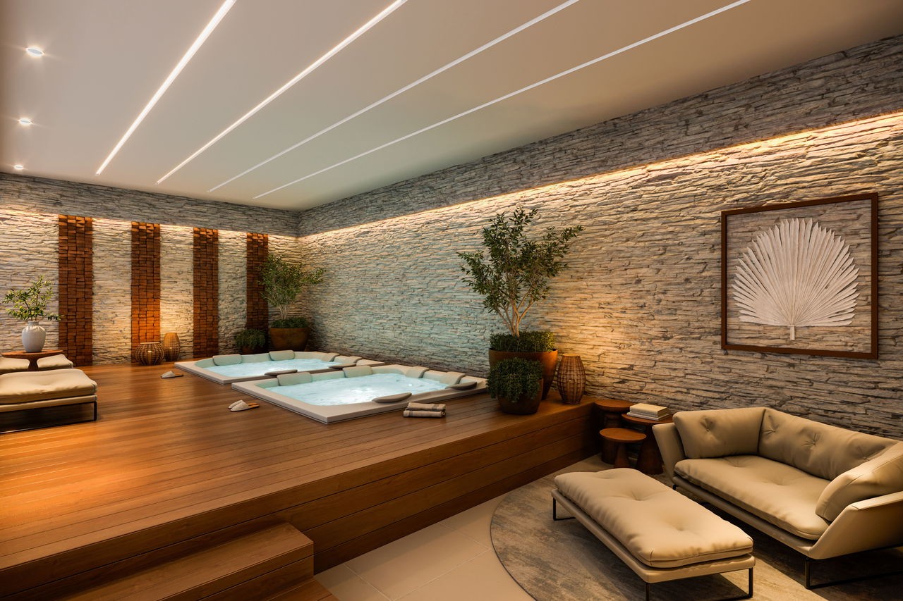 Apartamento em Construção em Itapema/SC, na Meia Praia, com 130m², 3 Suítes e 2 Vagas de Garagem, a 500m do mar, com LAzer Completo. Investimento!