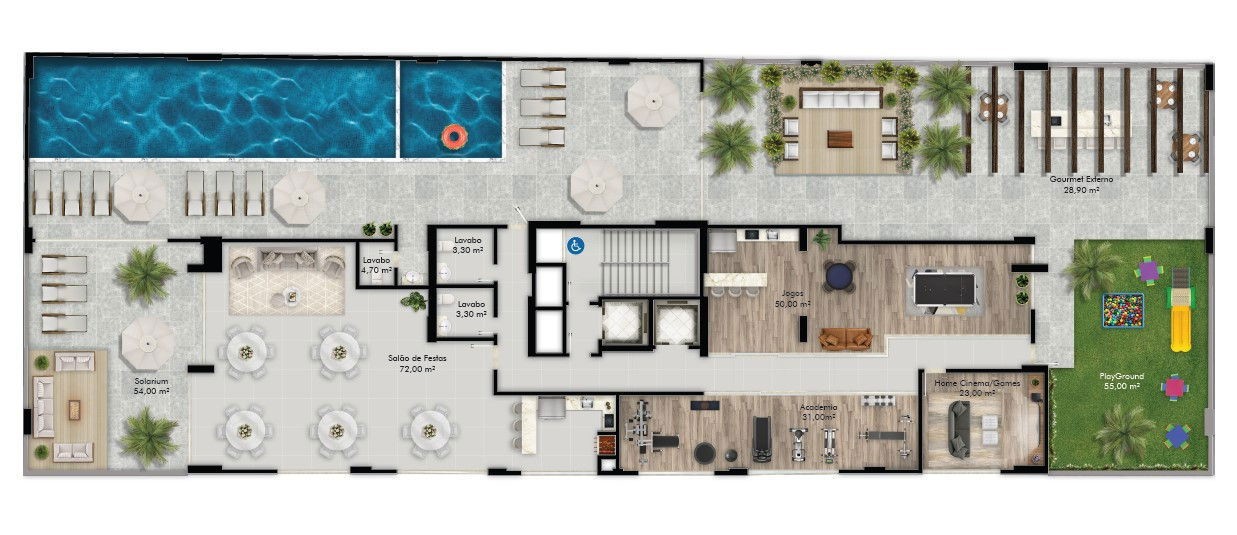 Apartamento de luxo pronto em itapema-sc, no bairro castelo 