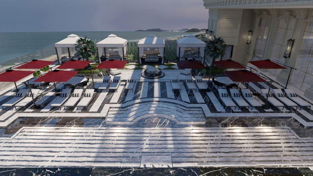 Apartamento em Construção na cidade de Itapema/SC na Meia Praia, com 252m², 4 suítes e 3 vagas de garagem. Localização privilegiada a penas 50m do mar