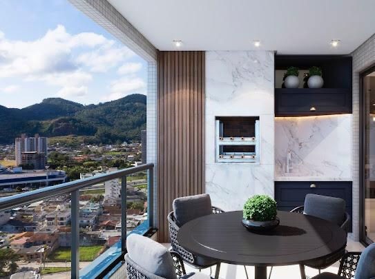 Imóvel de alto padrão à venda: Apartamento Pronto de 3 quartos, 3 suítes, 1 banheiro, 2 vagas de garagem no Centro de Itapema-SC!